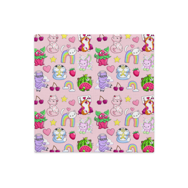 all-over-print-premium-pillow-case-18x18-back-691eda7a2fe12.jpg Cute Cats Reversible/ Double Design Premium Pillow Case