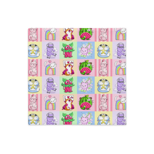 all-over-print-premium-pillow-case-18x18-front-691eda7a2e41b.jpg Cute Cats Reversible/ Double Design Premium Pillow Case