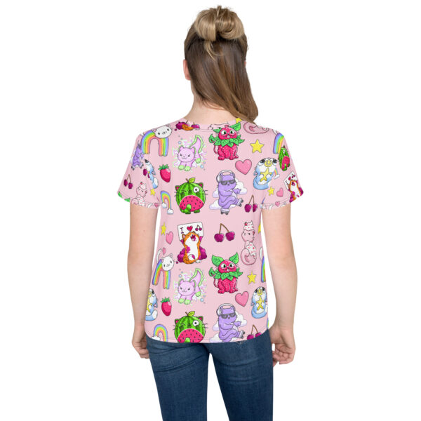 Cute Cats Youth crew neck t-shirt