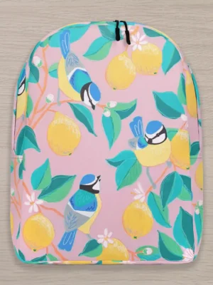 birds bag Birds and Lemons Minimalist Backpack