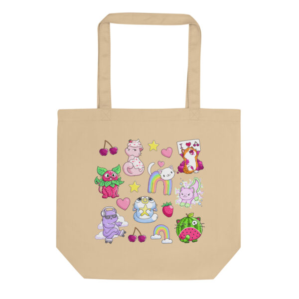 eco-tote-bag-oyster-front-691dc5fa2bc1e.jpg Cute Cats Pattern Eco Tote Bag