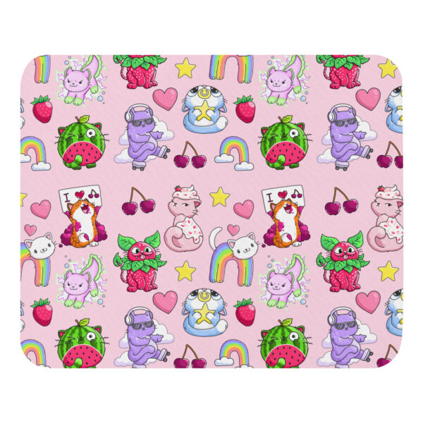 mouse-pad-white-front-691dc0620f156.jpg Cute Cats Pattern Mouse pad