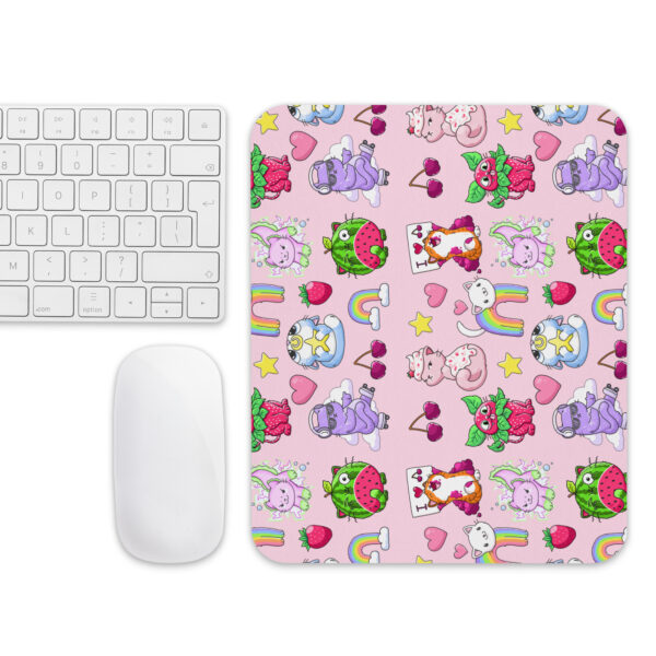 mouse-pad-white-front-691dc0621099d.jpg Cute Cats Pattern Mouse pad