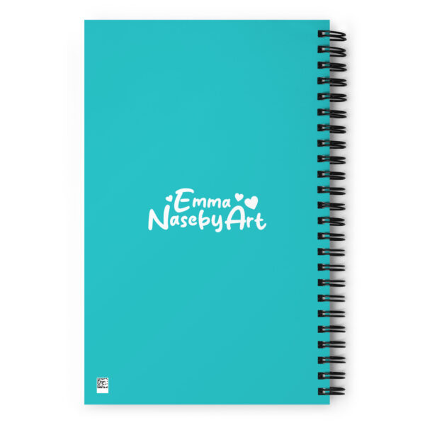 Birds and Lemons Spiral notebook