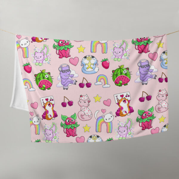 throw-blanket-50x60-front-691dc328e9f65.jpg Cute Cats Pattern Throw Blanket