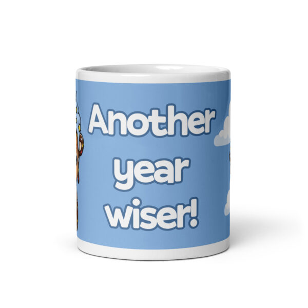 white-glossy-mug-white-11-oz-front-view-694babf17c021.jpg Droobles The Birthday Cake Bear White glossy mug