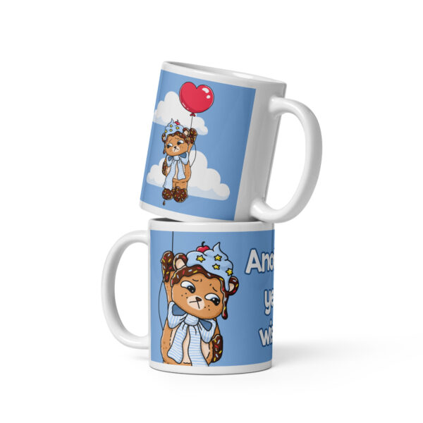 white-glossy-mug-white-11-oz-front-view-694babf17f4a9.jpg Droobles The Birthday Cake Bear White glossy mug