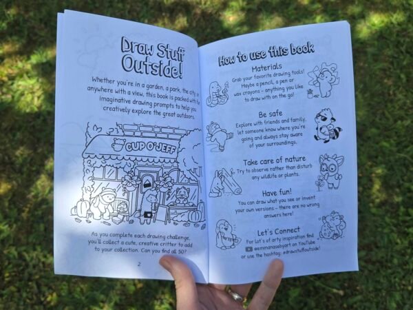 Draw Stuff Outside: The Outdoor Art Prompt Sketchbook