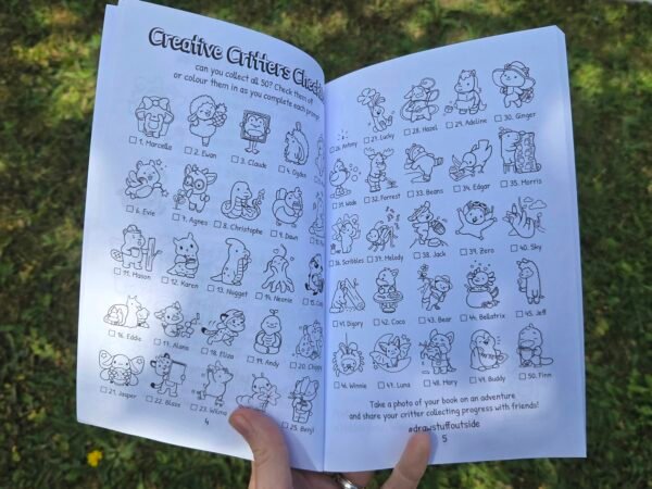 Draw Stuff Outside: The Outdoor Art Prompt Sketchbook