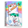 Rosie & Basil the Huesters Spiral notebook
