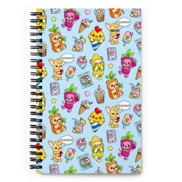Candy-Pop Spiral notebook