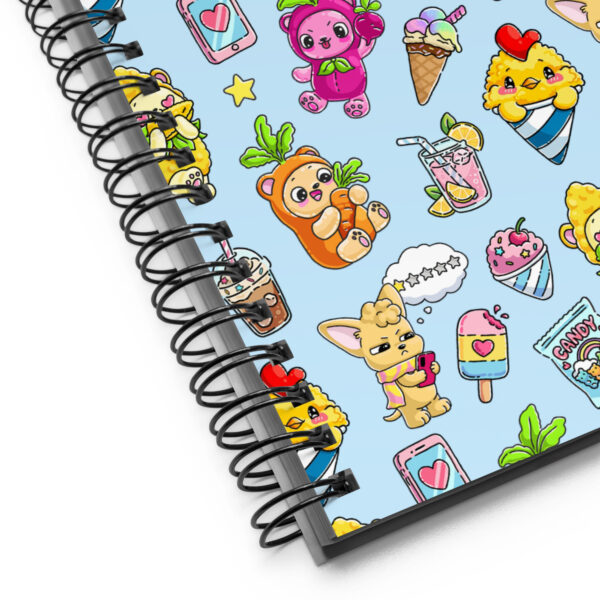 Candy-Pop Spiral notebook