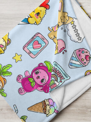 Candy-Pop Throw Blanket 50"x60"