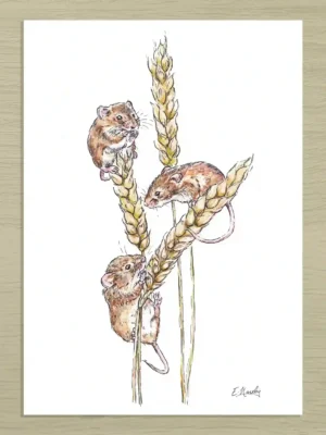 Field Mice Art Print