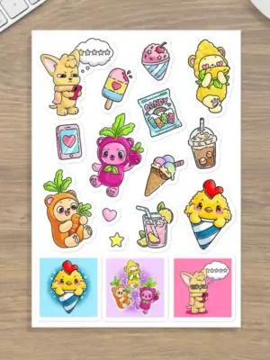 Sticker Collection: Candy-Pop