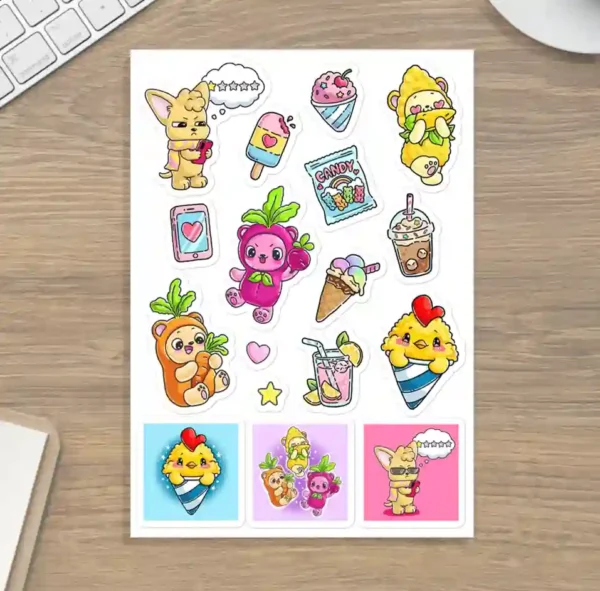 Sticker Collection: Candy-Pop