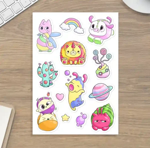 Sticker Collection: Planet Candyna
