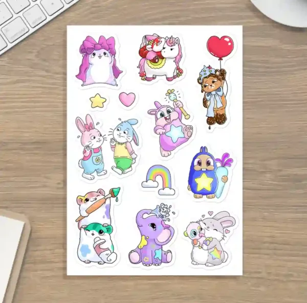 Sticker cow Sticker Collection: Characters of the Week