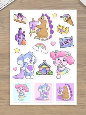 Sticker Collection: Subscriber Characters