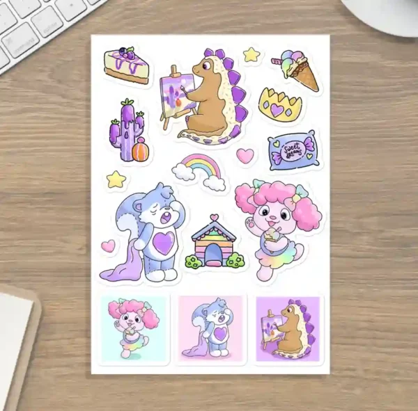 Sticker subs Sticker Collection: Subscriber Characters