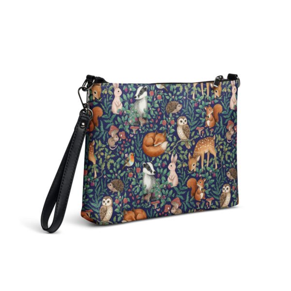 all-over-print-crossbody-bag-white-right-back-6a91ae2261247.jpg Forest Animals Crossbody bag