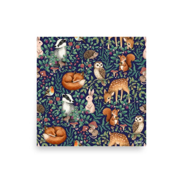 Forest Animals Art Print