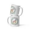 white-glossy-mug-white-11-oz-front-view-6a6dc6c88a1e5.jpg Floral Hare White Glossy Mug