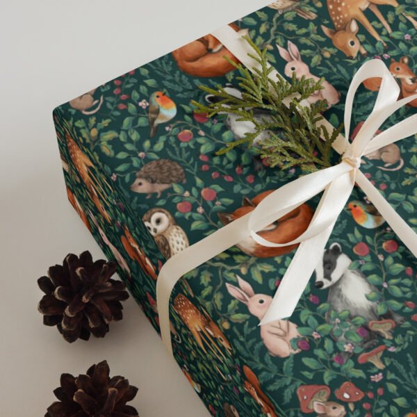 Forest Animals Wrapping paper sheets
