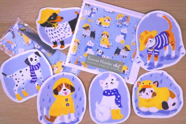 Raining Cats & Dogs Stationary Bundle
